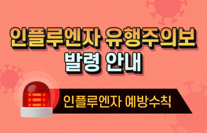 인플루엔자 예방수칙