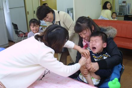 보건소 예방접종 의 사진