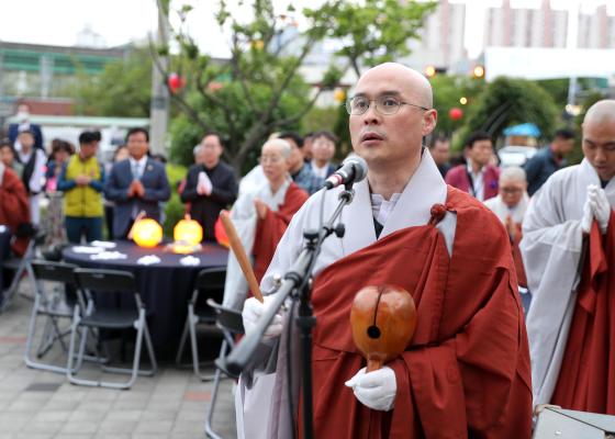 2024년 부처님 오신 날 기념 조형물 점등식 의 사진12