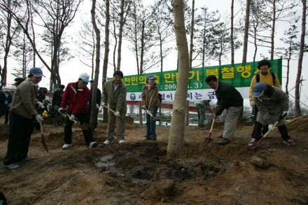 2004 서울의 숲 시민가족 나무심 의 사진8