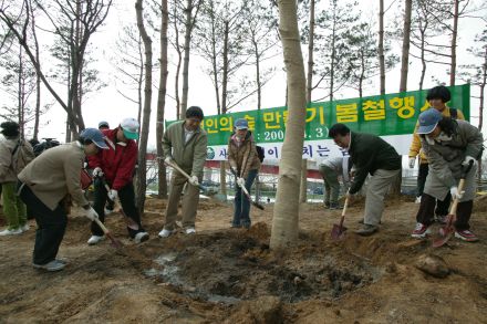 2004 서울의 숲 시민가족 나무심 의 사진10