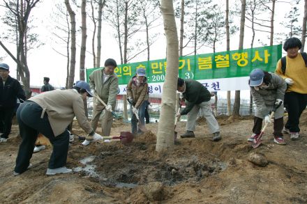 2004 서울의 숲 시민가족 나무심 의 사진12