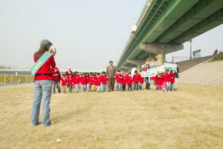 관내보육시설 어린이 금천한내(안양천) 걷기 대회 의 사진16