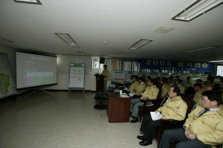 2005을지훈련 연습 보고회 의 사진2