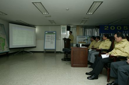 2005을지훈련 연습 보고회 의 사진7