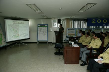 2005을지훈련 연습 보고회 의 사진10