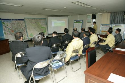2005을지훈련 연습 보고회 의 사진34