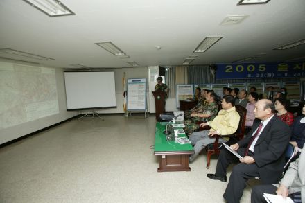 2005을지훈련 연습 보고회 의 사진55