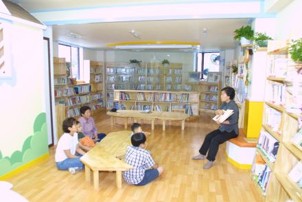 어린이 독서실 개관 의 사진10