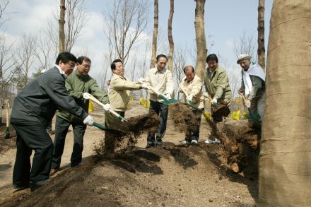 2004 서울의 숲 시민가족 나무심 의 사진42