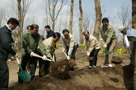 2004 서울의 숲 시민가족 나무심 의 사진49