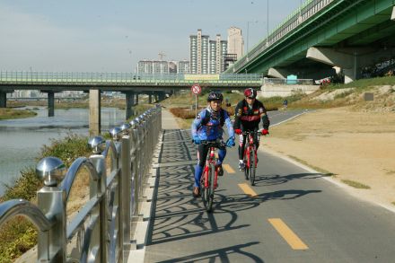 금천한내(안양천) 자전거도로 의 사진6