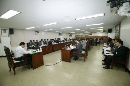 2007년 주요업무계획보고회(구청 의 사진4