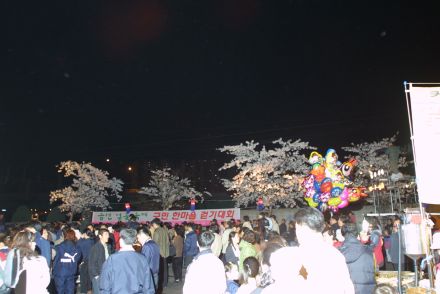벚꽃축제 불꽃놀이 의 사진68