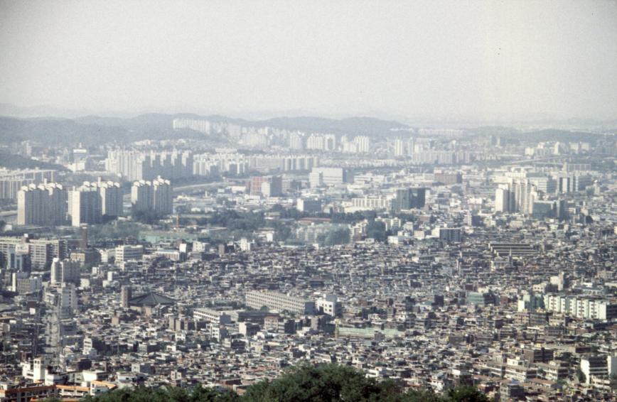 1996년 호암산에서 바라본 금천 의 사진14