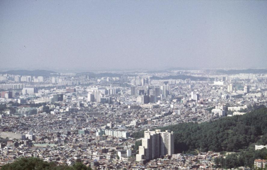 1996년 호암산에서 바라본 금천 의 사진24