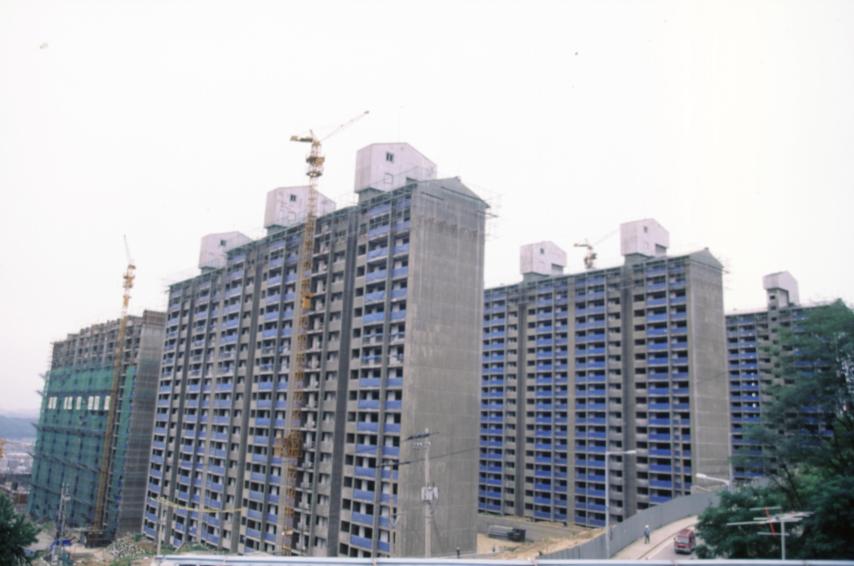 1996년 벽산건설현장 의 사진