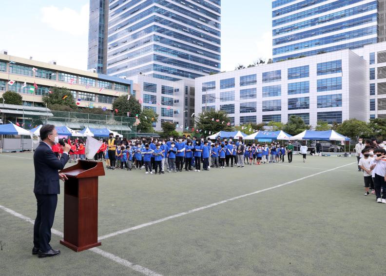 2022 금천 지역아동센터 연합회 체육대회 의 사진8