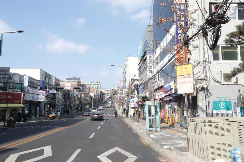 독산로 지중화 사업 의 사진