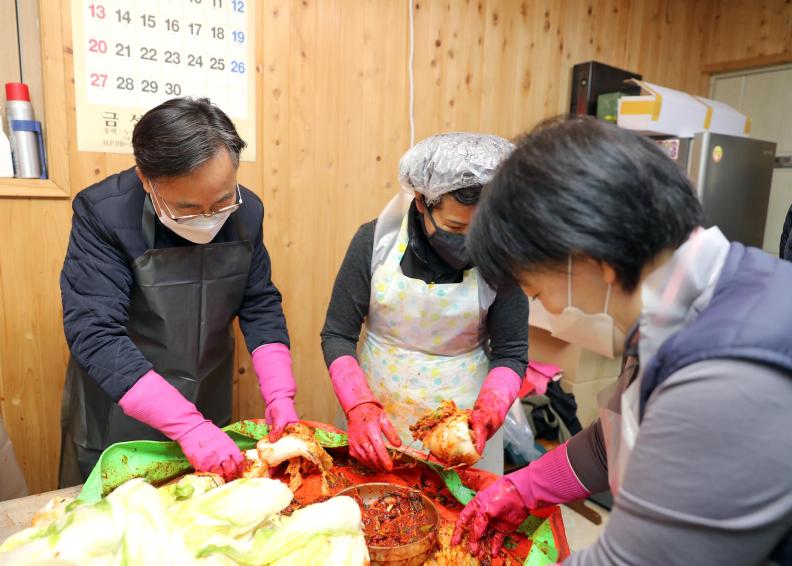 전통시장 김장김치 나눔 이벤트 - 독산동 맛나는거리 상점가 의 사진4