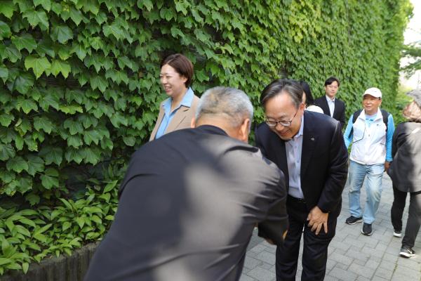 광복80주년 기념 나라사랑 역사교육참여자 격려 의 사진