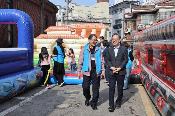 독산3동 성천교회 주관 어린이축제 대표사진