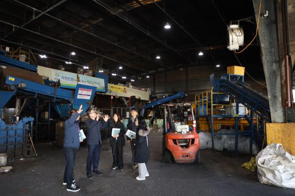 재활용처리장 소방시설물 설치 관련 점검 대표사진