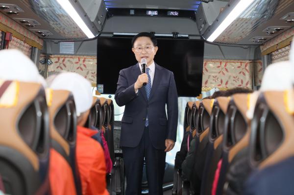 2026년 민주평통 평화통일 현장체험 격려인사 대표사진